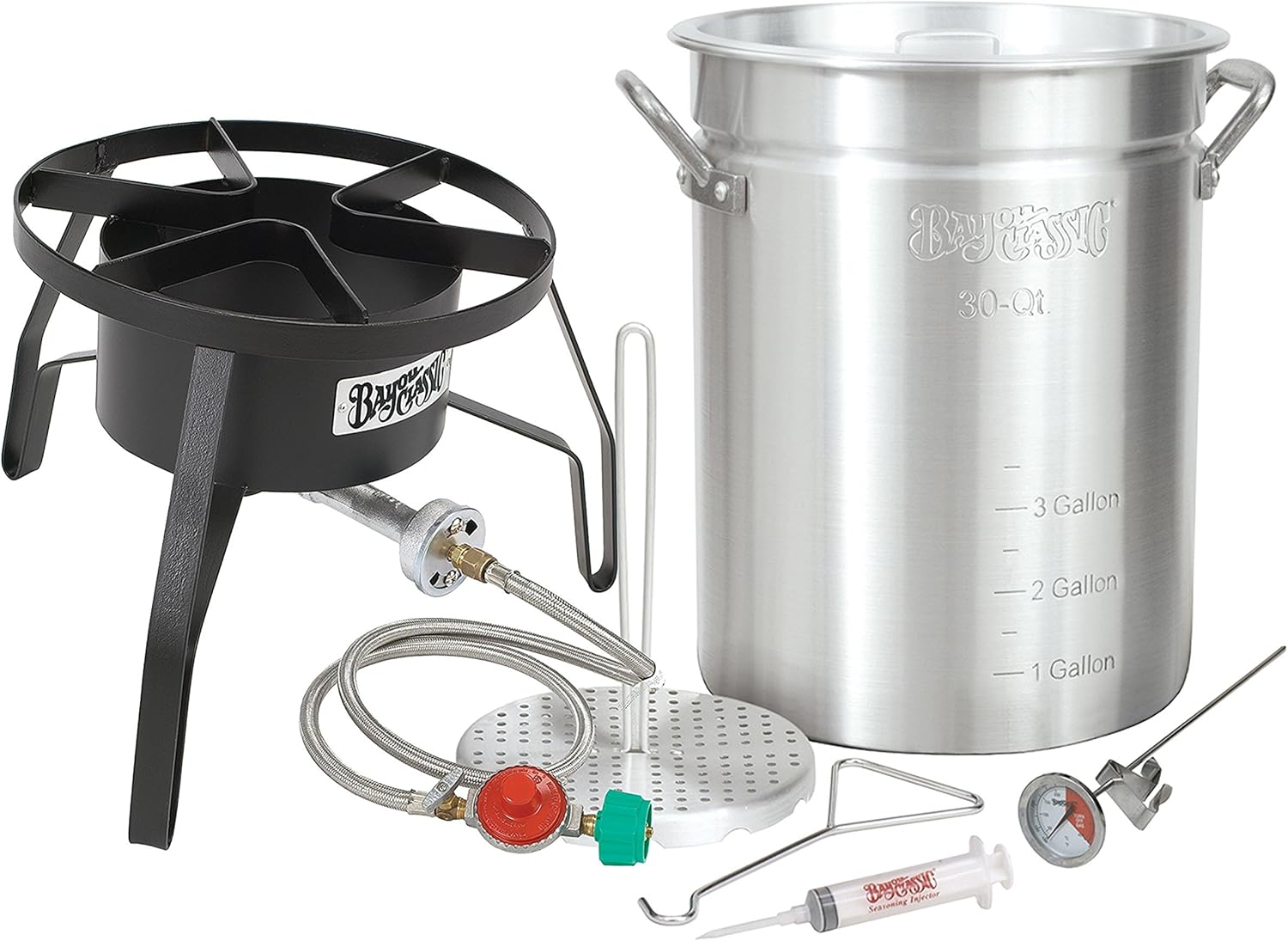 Bayou Classic 3066A 30-Quart Outdoor Turkey Fryer Kit