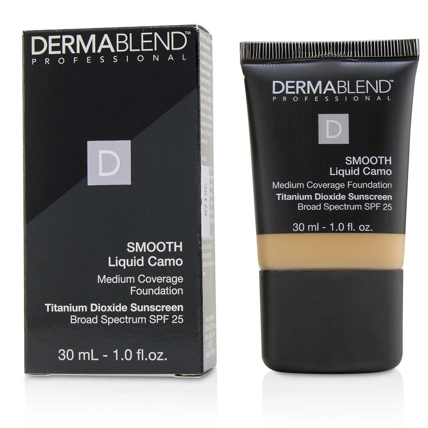 Dermablend Smooth Liquid Camo Foundation SPF 25 (Medium Coverage) - Bisque (30W)  30ml/1oz