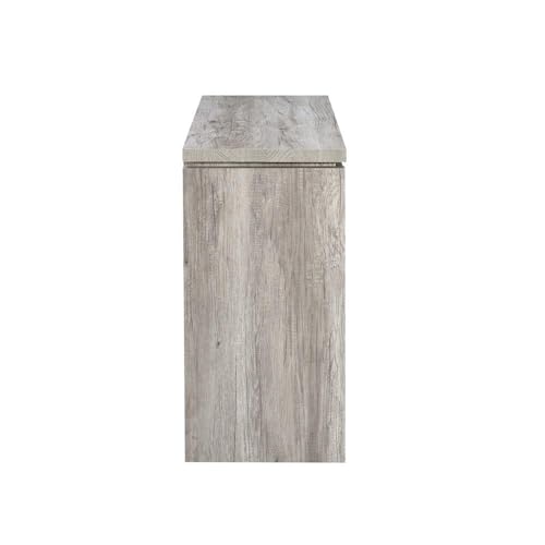 Grey Driftwood 2-door Accent Cabinet Storage Cabinets