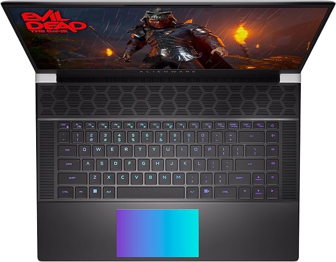 NewestDell_Alien.Ware X16 R2 2024 Gaming Laptop 16 inch QHD+ 240Hz 3ms Screen Intel_Core Ultra 9 185H 32GB RAM 2TB SSD AI PC Geforce RTX 4090 CherryMX Keyboard WebcamThunderbolt Wifi 7 Windows 11Home