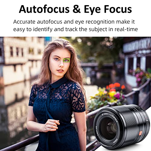 VILTROX 27mm F1.2 Pro Level XF Fuji Autofocus Lens f/1.2 Large Aperture APS-C Lens Compatible with Fuji X-Mount Mirrorless Cameras XH2S XH2 XT5 XT4 XT3 XS20 XT30 II XT200