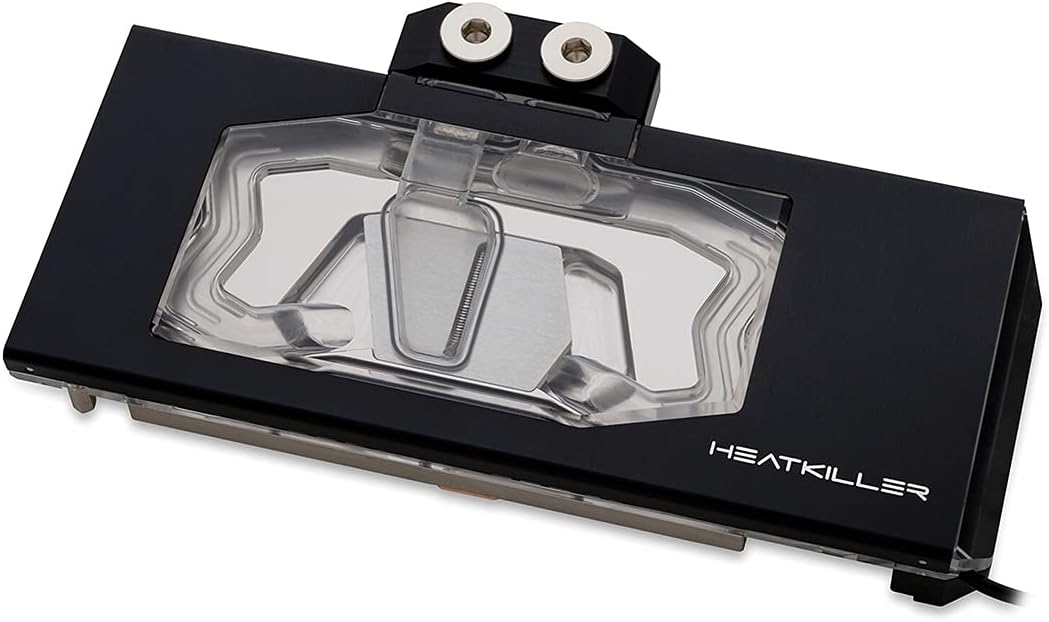 Watercool HEATKILLER V GPU Water Block for Reference RTX 3080/3090, ARGB, Nickel/Plexi (Black)