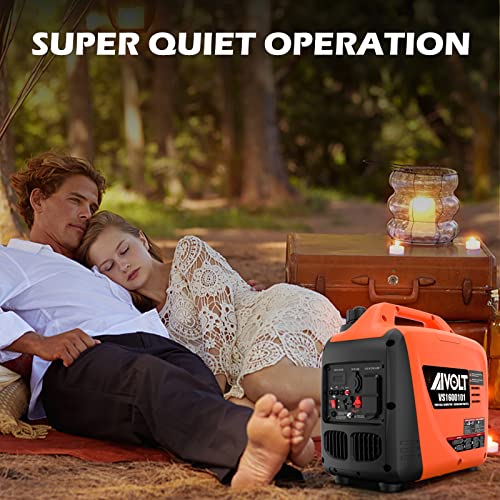 AIVOLT 8000W Dual Fuel Super Quiet Inverter Generator with Electric Start - Gas Propane Powered Portable Generator Upgraded Version for Home Backup, RV, Camping & Travel - 50 State Approved