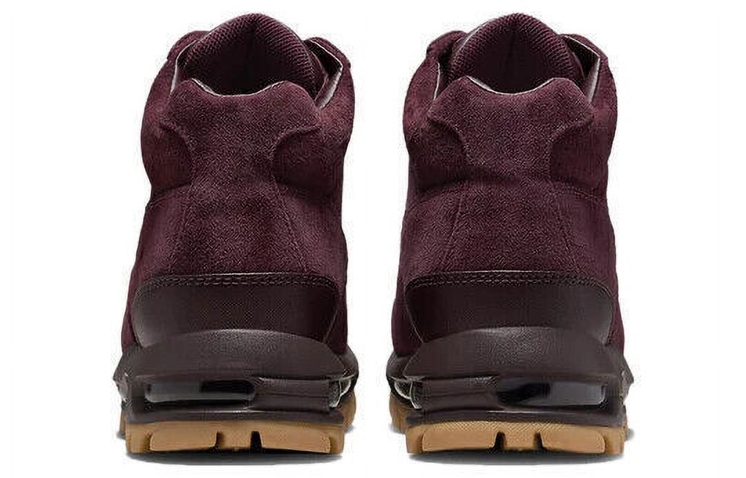 Nike Air Max Goadome 865031-602 Men's Deep Burgundy Suede Ankle Boots GAS56 (7.5)
