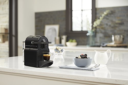 Nespresso Inissia Espresso Machine by De'Longhi,24 oz, 1200 watts, Black