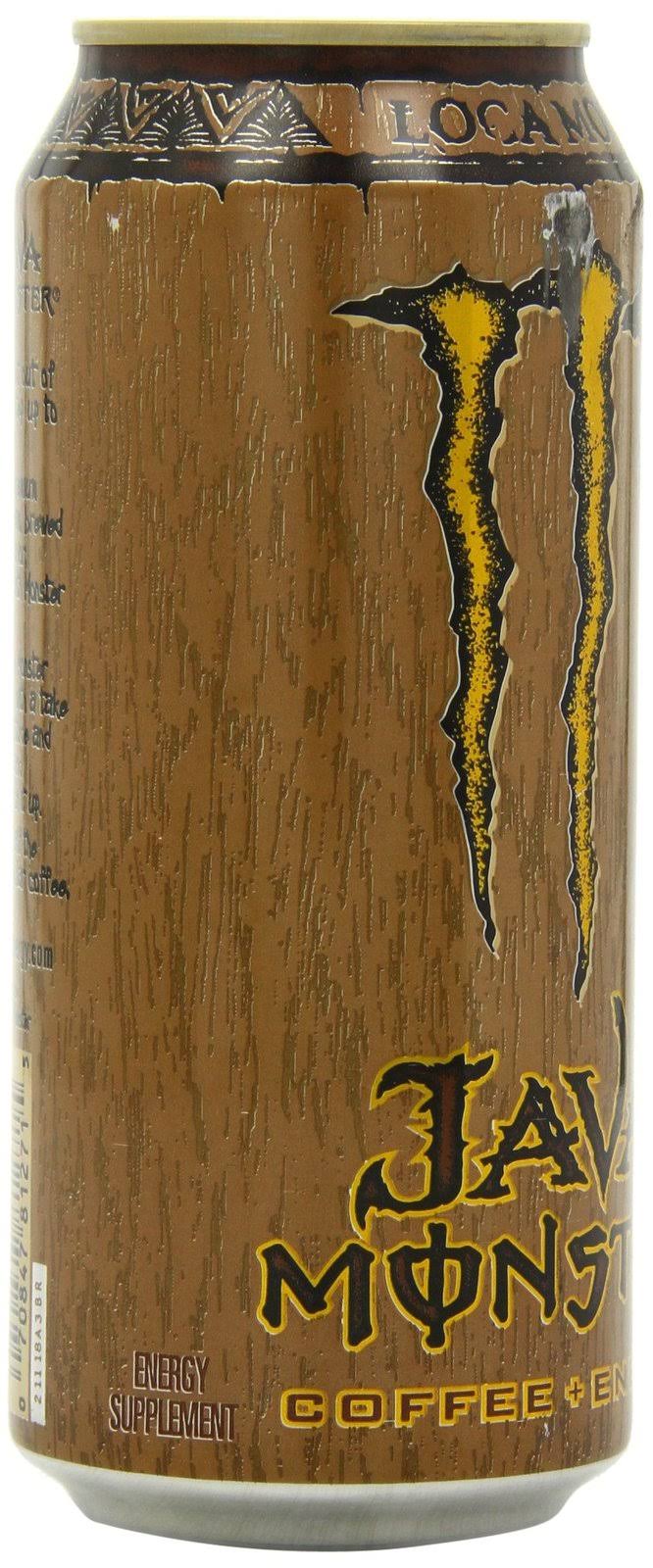 Java Monster Loca Moca, Coffee + Energy Drink, 15 Ounce (Pack of 12)