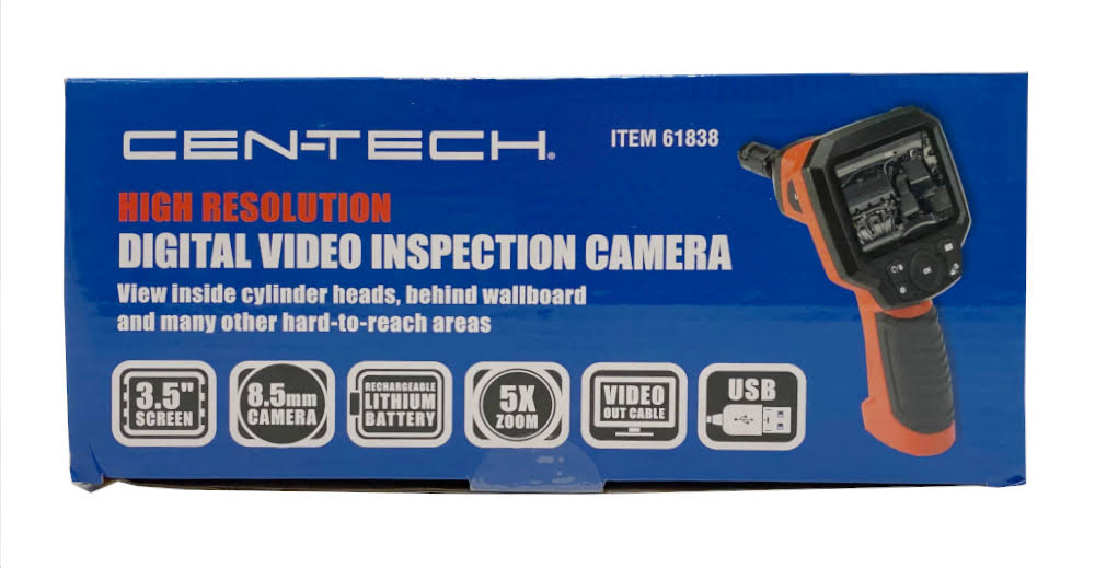 Cen-Tech High Resolution Digital Video Inspection Camera 61838