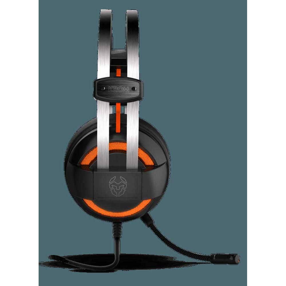 Krom Kode NXKROMKDE Gaming Headset, 7.1, Black