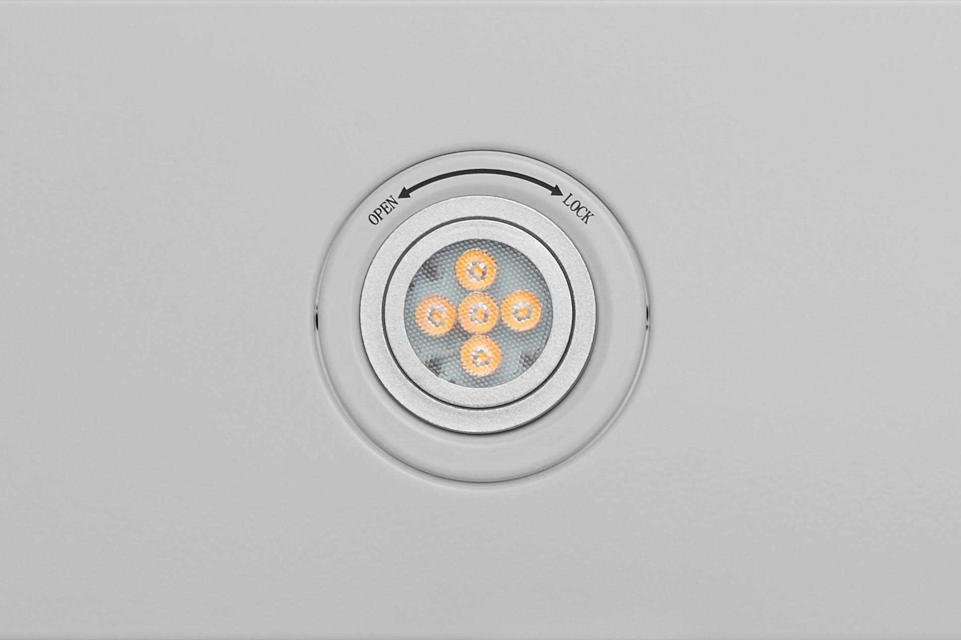Hauslane UC-PS18SS-30 30 in. 860 CFM Ducted Under Cabinet Range Hood Stainless Steel