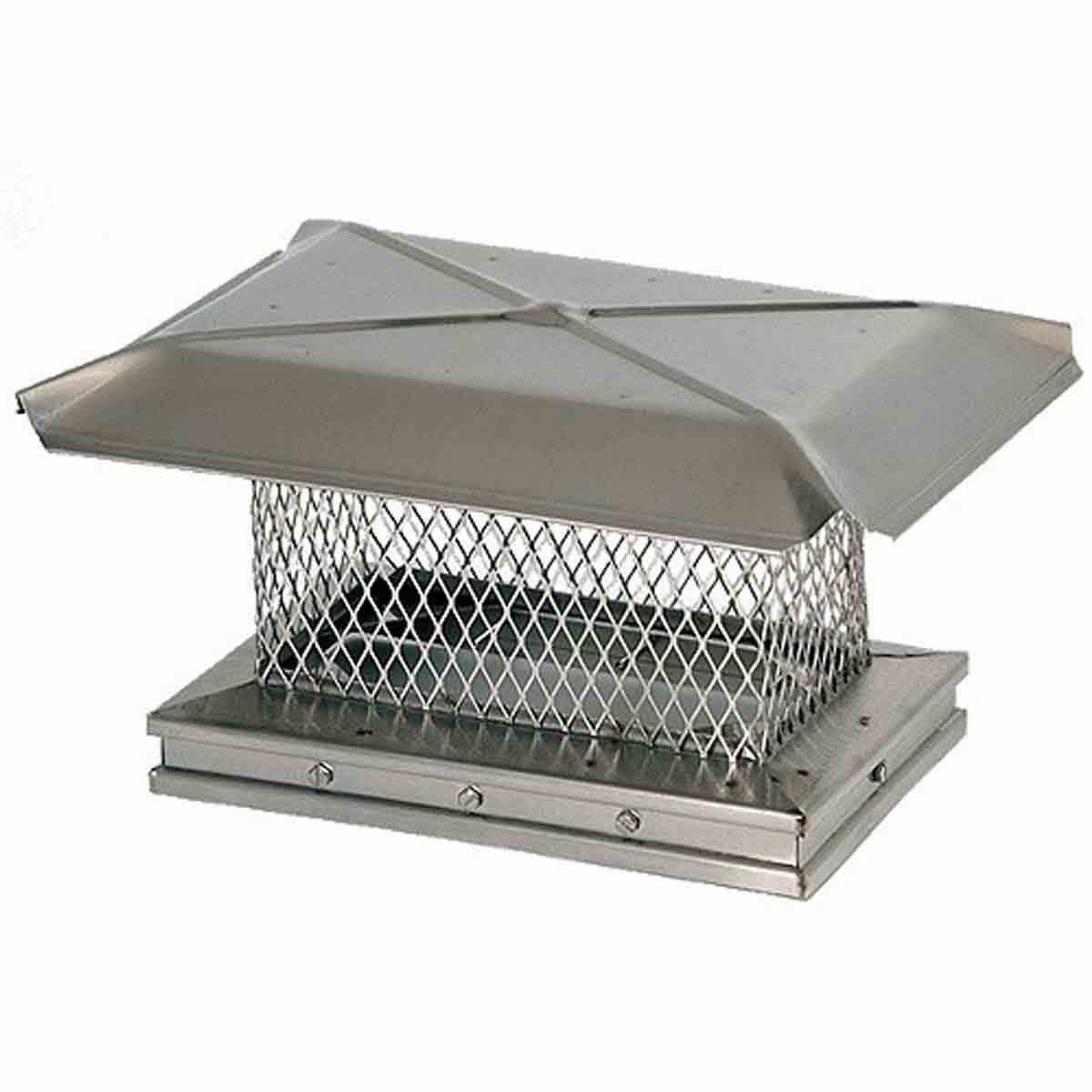 17'' x 21'' Gelco Stainless Steel Chimney Cap - 13319
