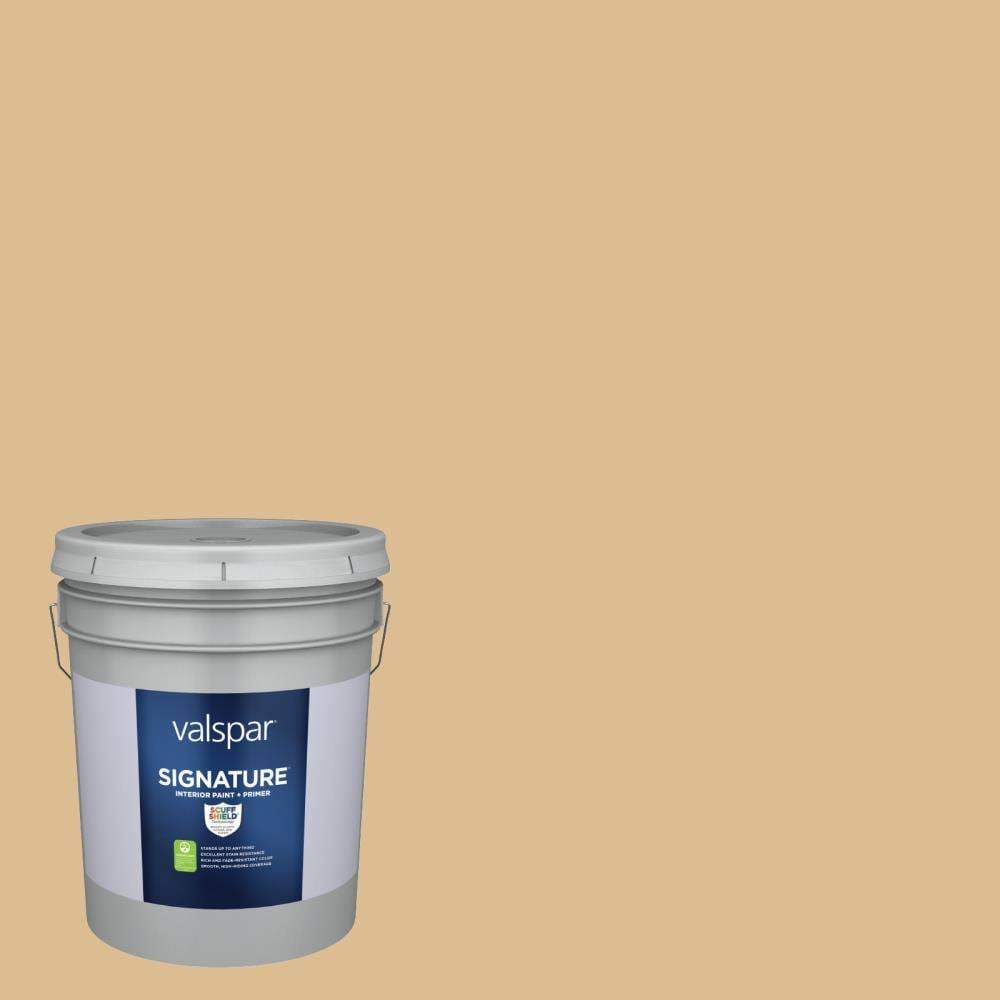 Valspar Signature Eggshell Blonde Hgsw2176 Interior Paint (5-Gallon) | HGSW2176-773965