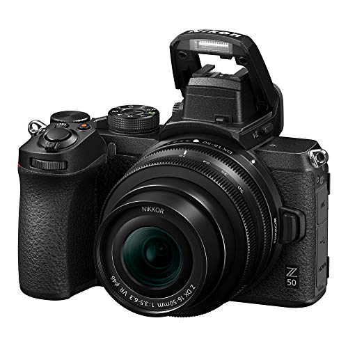 Nikon Z 50 with Wide-Angle Zoom Lens | Compact mirrorless stills/video camera with 16-50mm lens | Nikon USA Model