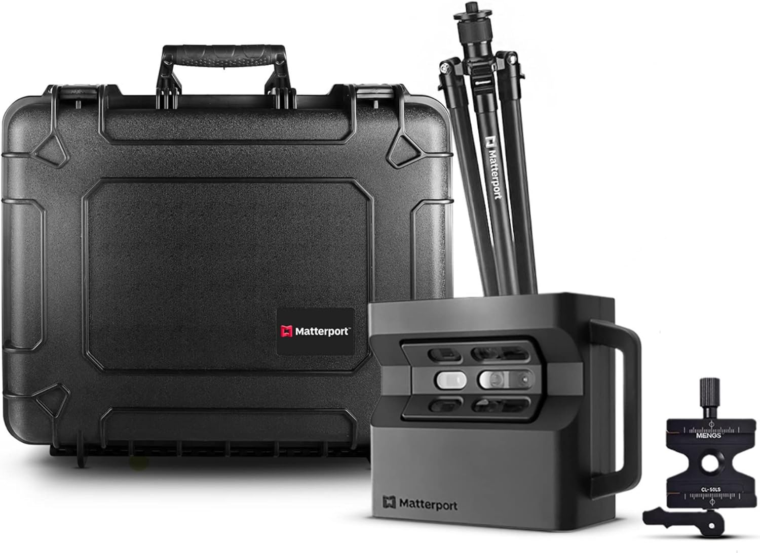 Matterport Pro2 Travel Bundle - Includes Pro2 3D Camera, Tripod, Clamp, and 20” Portable Hard Carrying Case