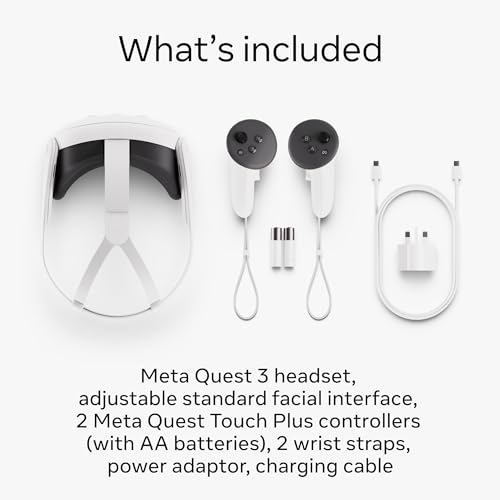 Meta Quest 3-512GB Headset (Oculus) (VR)
