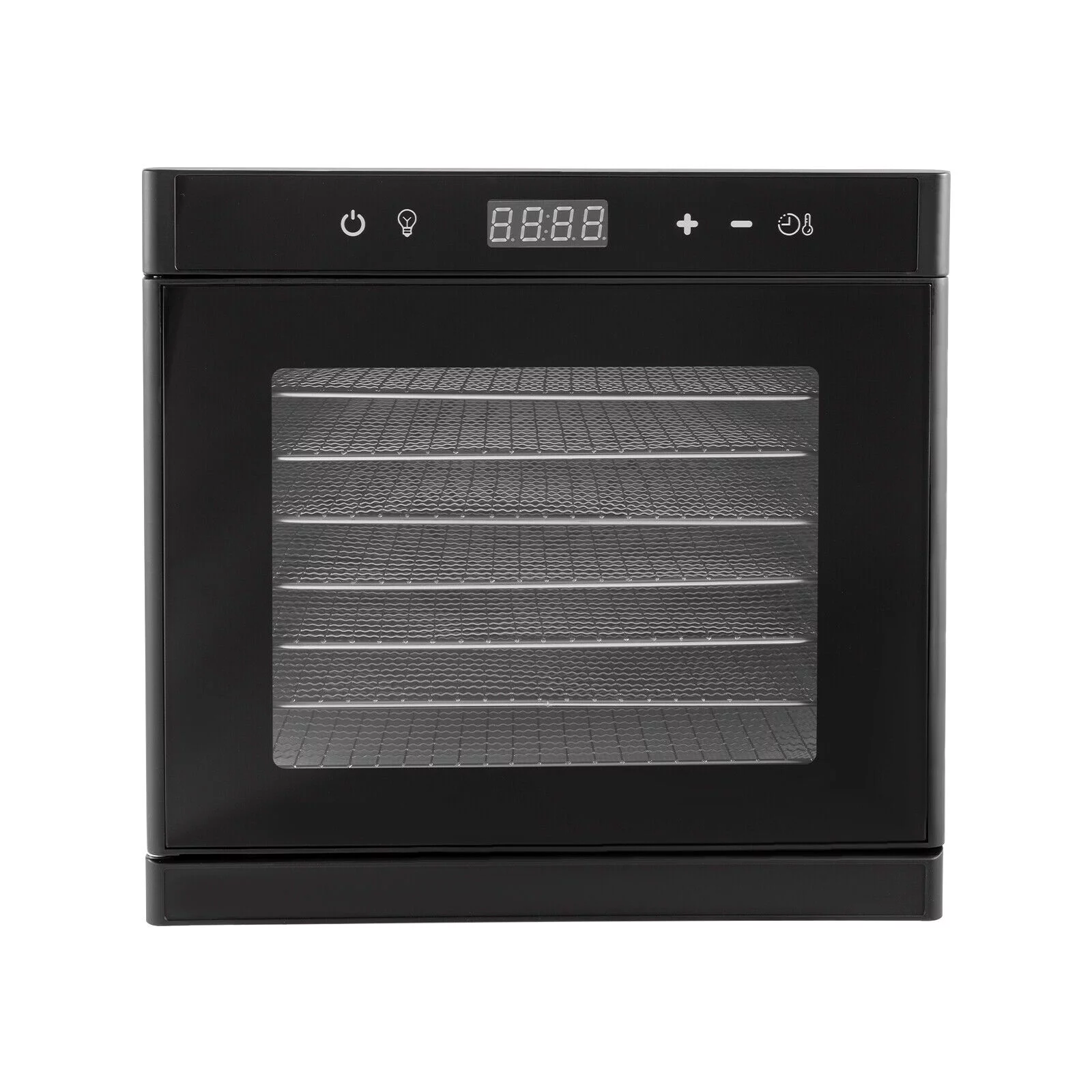 8 Trays Food Dehydrator Machine Adjustable Timer Jerky Fruit Meat Drying 700W