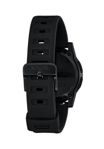 NIXON Disk A1370-100m Water Resistant Men's Digital Watch (39mm Watch Face, 20mm Silicone Band)