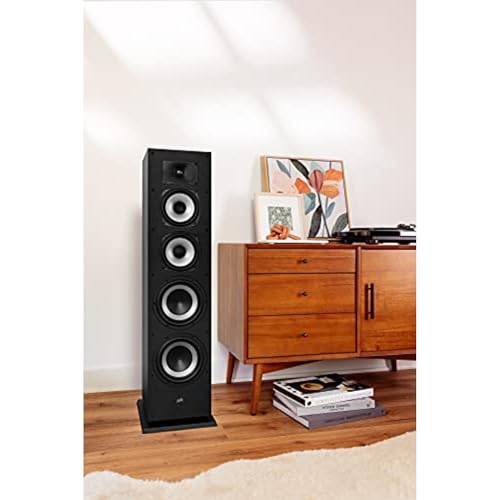 Polk Monitor XT10 Home Subwoofer, 10" Deep Bass Woofer, 100W Class D Amplification, Dolby Atmos, Auro 3D & DTS:X Compatible, Black