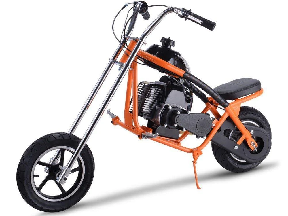 MotoTec GAS Mini Chopper 49cc Orange