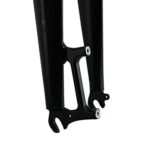 MTB Frosted Rigid Forks,Ultralight Aluminum Alloy 26/29inch Fork Bicycle Accessories for Support Hydraulic Disc Brake