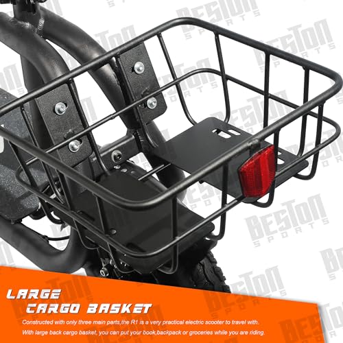 Electric Scooter for Adults Scooter with Seat E-Scooter for Adult Foldable Electric scooter for Adult E Mopeds with 450W Brushless Motor Commuter 265lbs Max Load