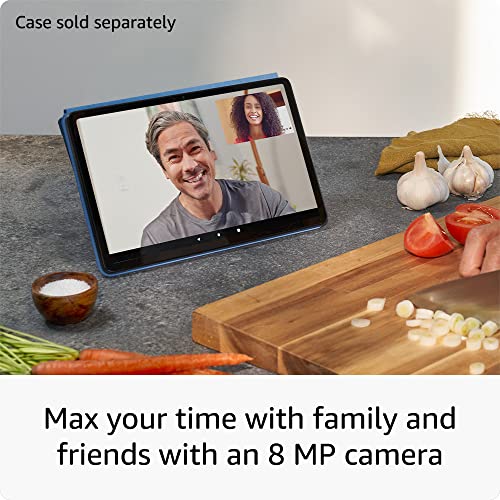 Like-New Amazon Fire Max 11 tablet (newest model) vivid 11” display, all-in-one for streaming, reading, and gaming, 14-hour battery life, optional stylus and keyboard, 64 GB, Gray