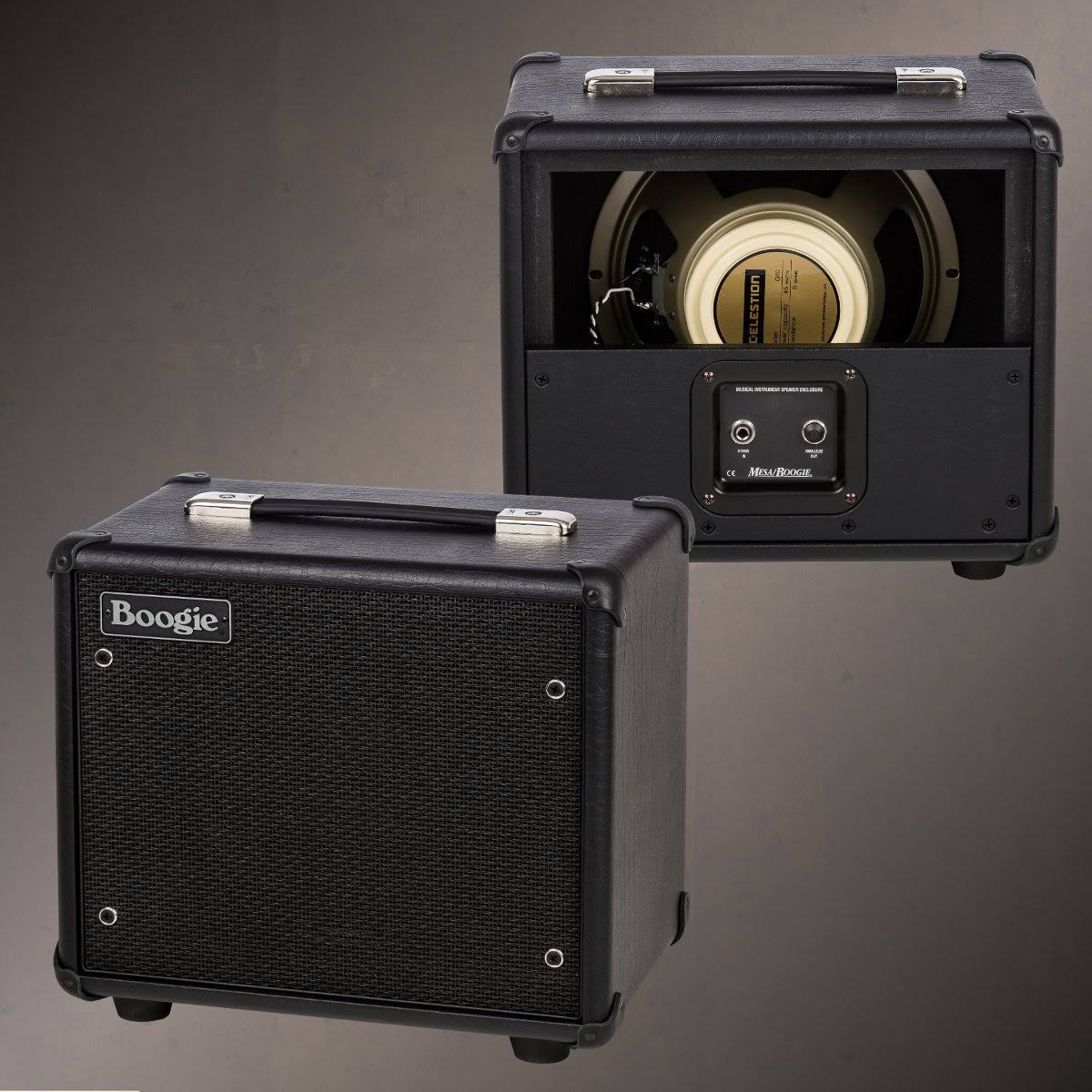 Mesa Boogie Compact 1x10 Extension Cabinet - Open-Back - Black