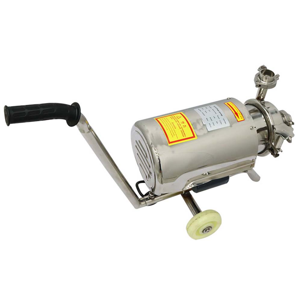 INTBUYING 3Ton/H Centrifugal Pump Sanitary Beverage Pump Stainless Steel without Switch