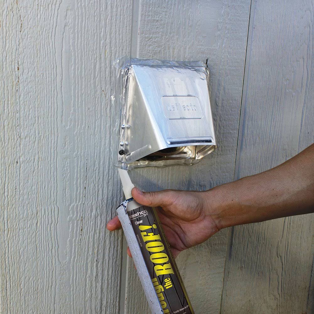 Sashco Through The Roof Sealant 10.5 Ounce Cartridge Clear (Pack of 12)