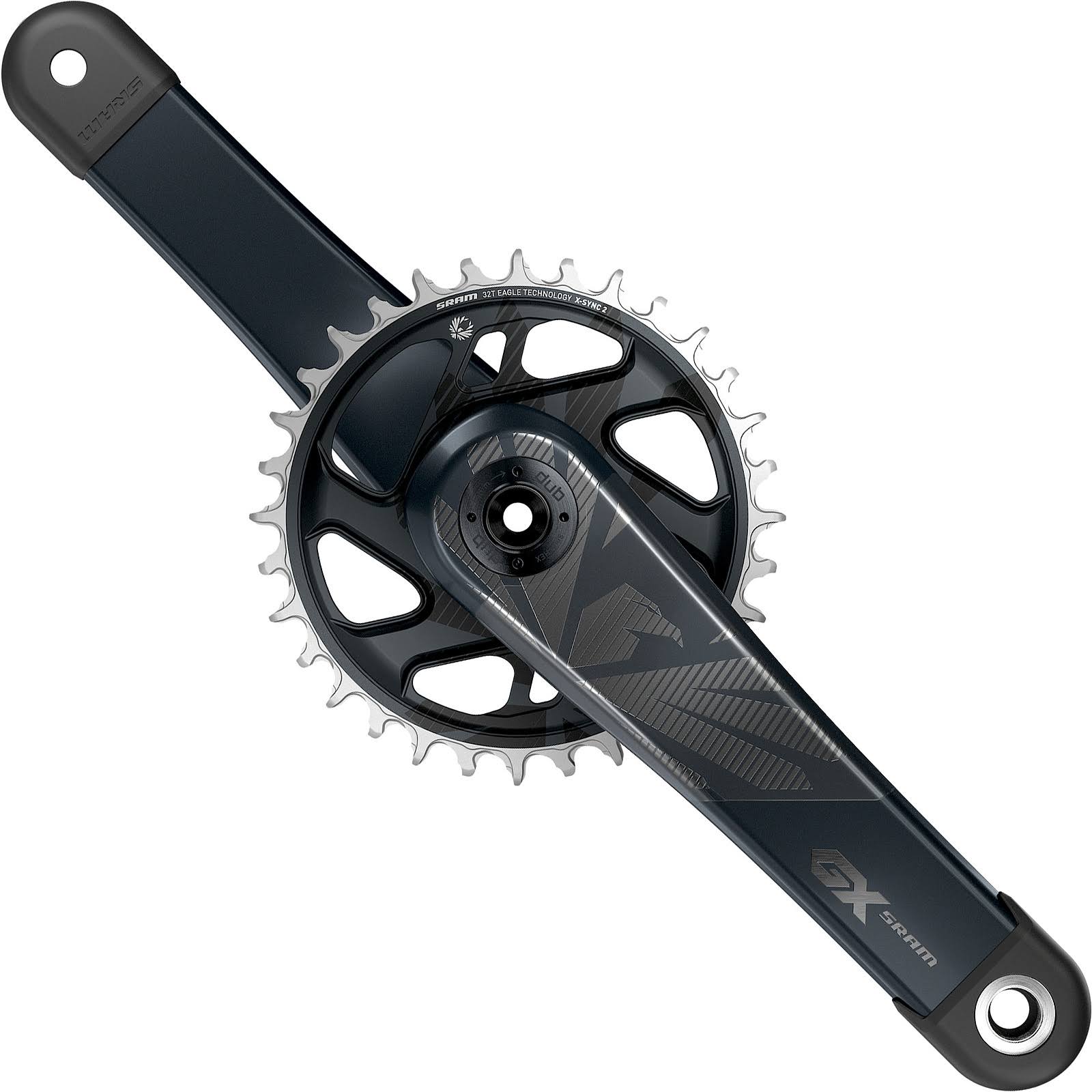 SRAM GX Eagle Carbon Dub Boost Crankset 175mm 32T Lunar