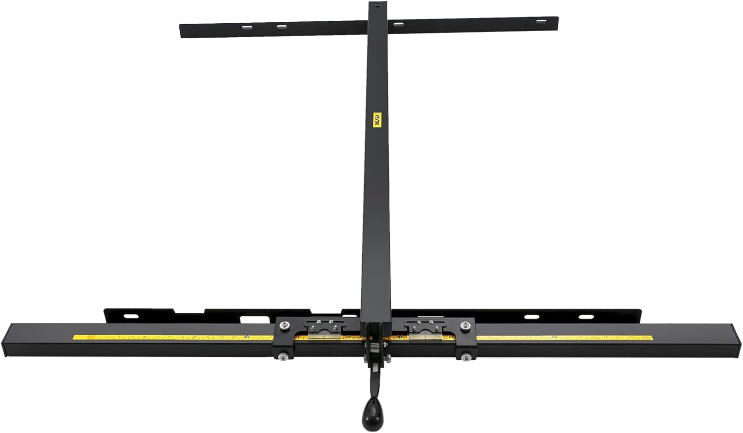 VEVOR Table Saw Fence System, 37×57 Classic Table Saw Fence Rail, Metric/Imperial Scale, Adjustable Hole Saw Fence System, w/Front Guide Bar Table Saw Fence, Tablesaw Fence Slide for Easy Gliding