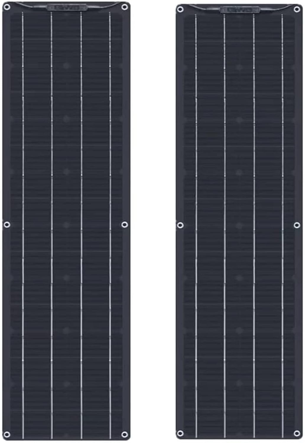 800 Watt 24V/12V Monocrystalline Solar Panel Kit Bendable 4 X 200W Flexible Solar Panels with 40A Charge Controller, Portable Solar Battery Charger for RV Boat Cabin Van Car Uneven Surfaces������