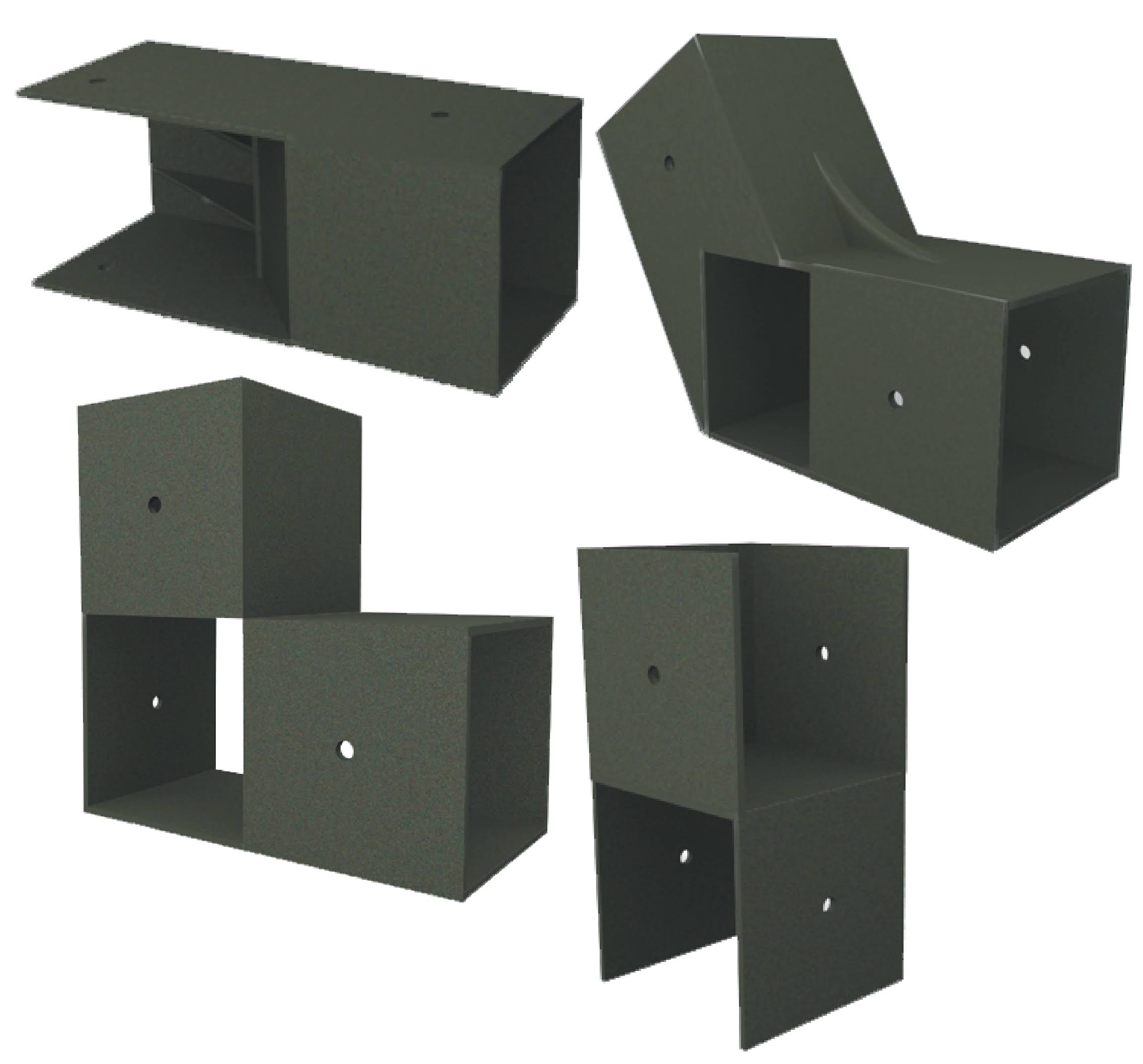 E-Z Frame 10 ft. W x 12 ft. D Custom DIY Greenhouse Bracket Kit