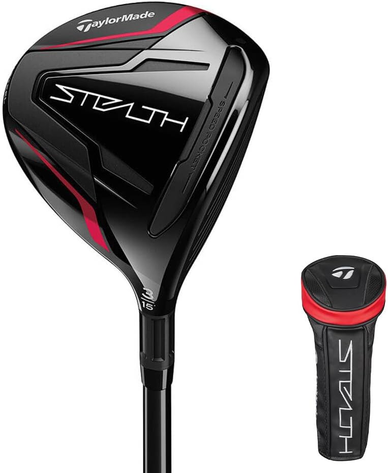 TAYLOR MADE Stealth Fairway Wood Carbon Shaft Mens Golf Club Left W#5 Loft: 18 Flex: R