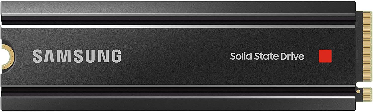 Samsung MZ-V8P1T0CW 980 PRO with Heatsink PCIe 4.0 NVMe SSD 1TB for PC/PS5 - (2-Pack)