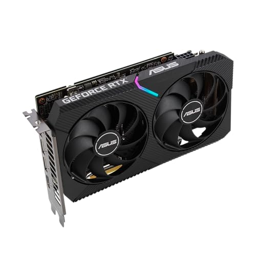 ASUS Gaming Graphics Card - GeForce Dual RTX 3060, 12GB GDDR6, RGB, LHR, Ray Tracing, DLSS