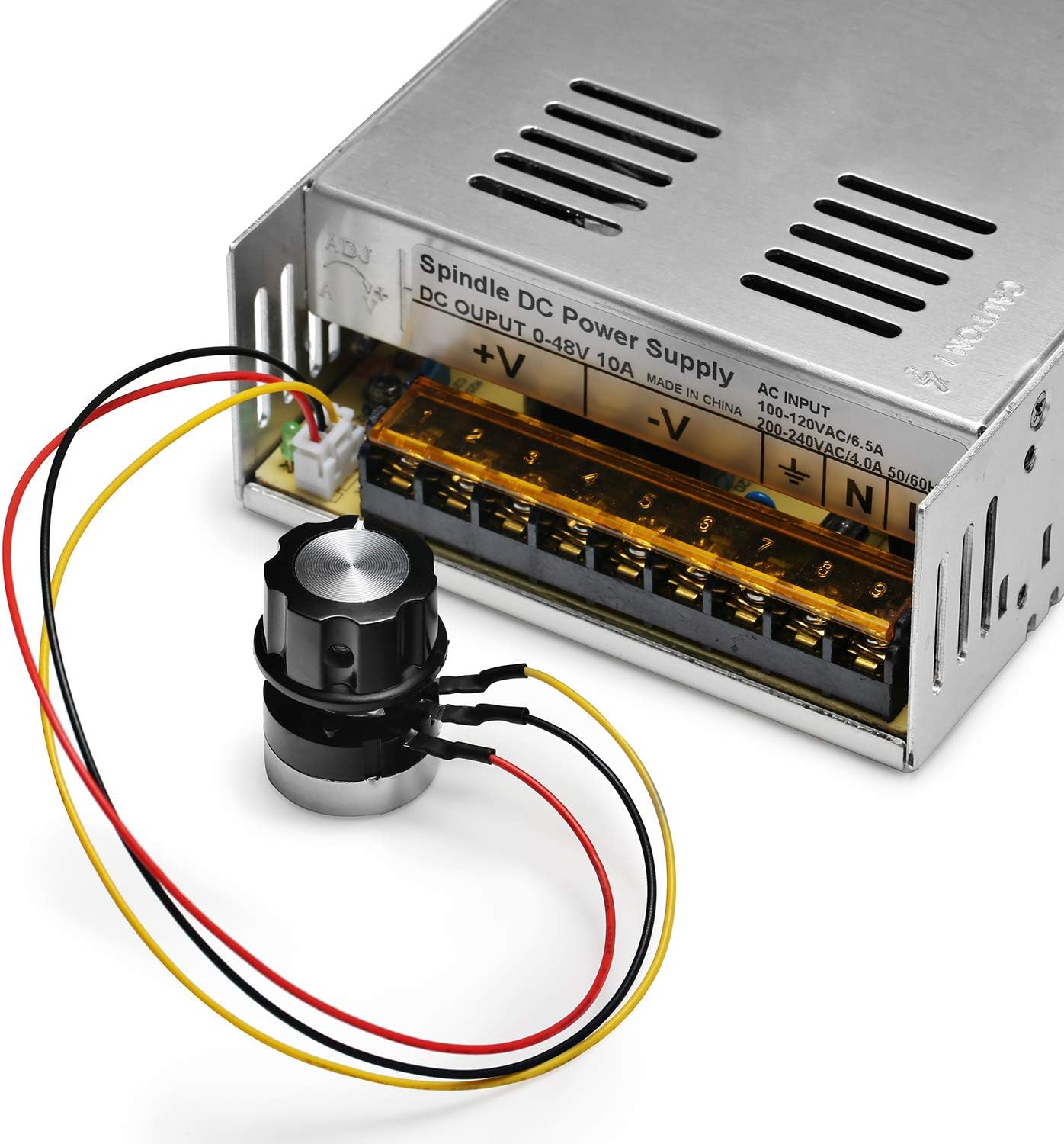 Genmitsu 3020-PRO MAX V2 CNC Router Machine + Air-Cooled 300W Brush DC Spindle Motor