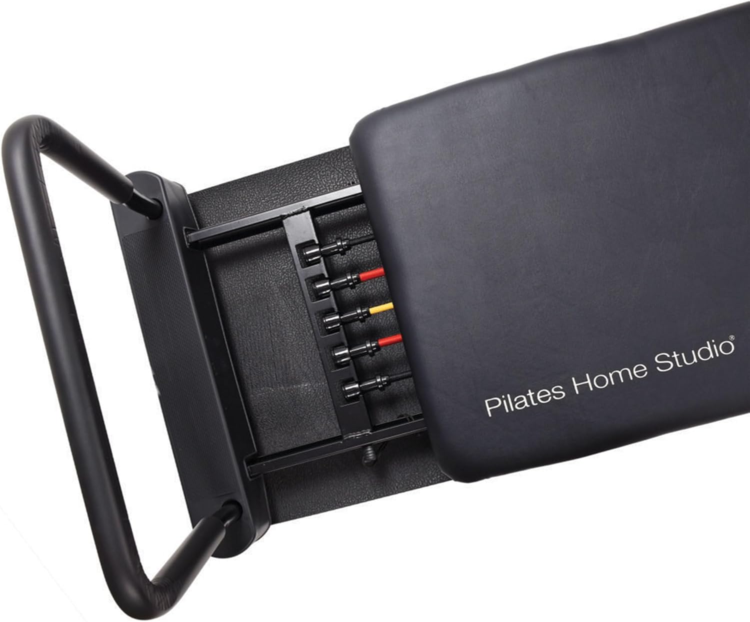 Stamina Products Pilates Home Studio Foldable Reformer, Complete Workout System for Fitness Enthusiasts, All in One Pilates Experience, Black