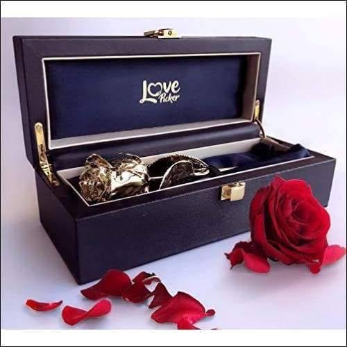 Love Picker 24 Karat Gold Dipped Natural Rose 7x22