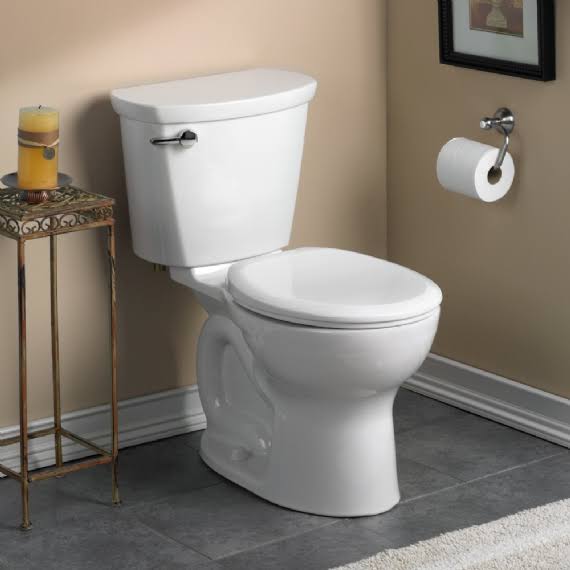 American Standard Cadet 1.6 GPF Elongated Two-Piece Toilet; Bone