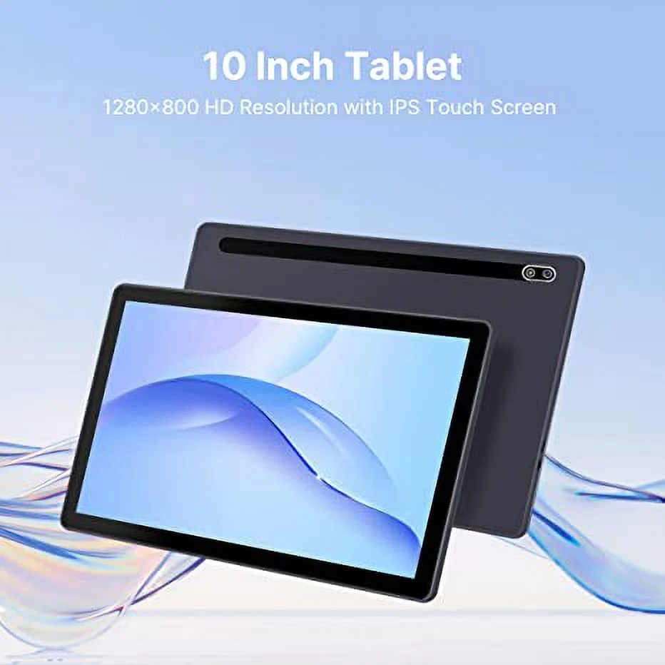 Lanliyunoutlet Tablet 10 Inch Android Tablet Android 11 Tablets Quad-core 2GB RAM 64GB ROM 1280x800 HD IPS Screen 6000mAh Battery(Grey)…
