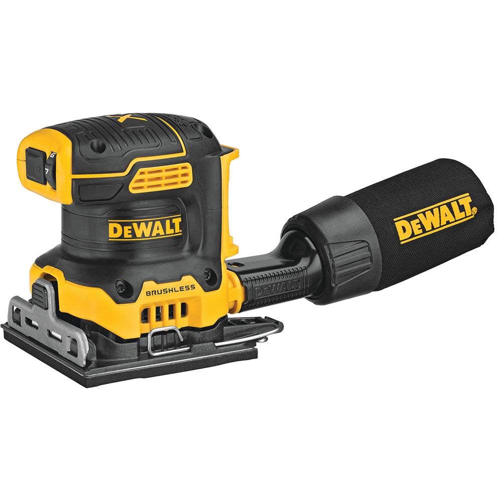 DeWalt DCW200B 20V MAX* XR Brushless Cordless Speed Sander, Tool Only