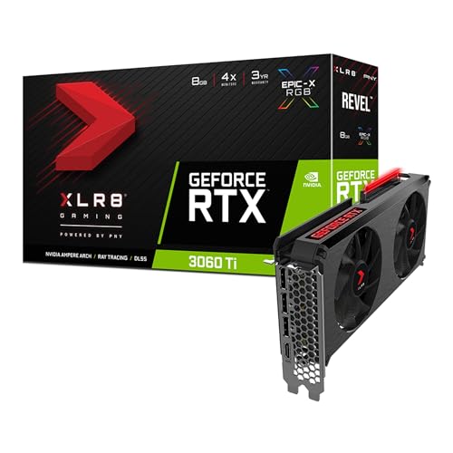 PNY GeForce RTX 3060 Ti 8GB Verto Dual Fan Graphics Card LHR