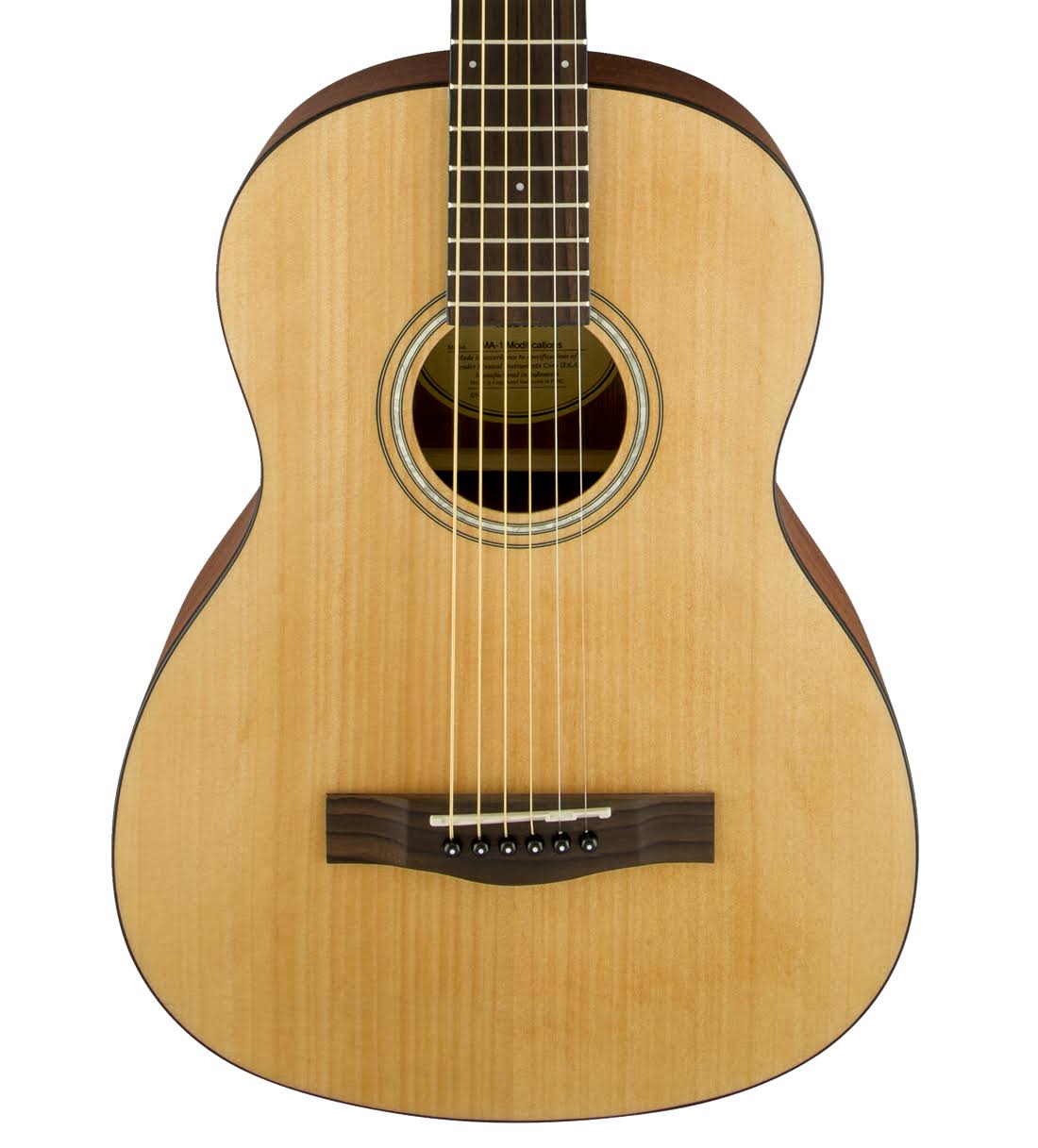 Fender FA-15 Steel 3/4 Scale Acoustic Guitar Natural