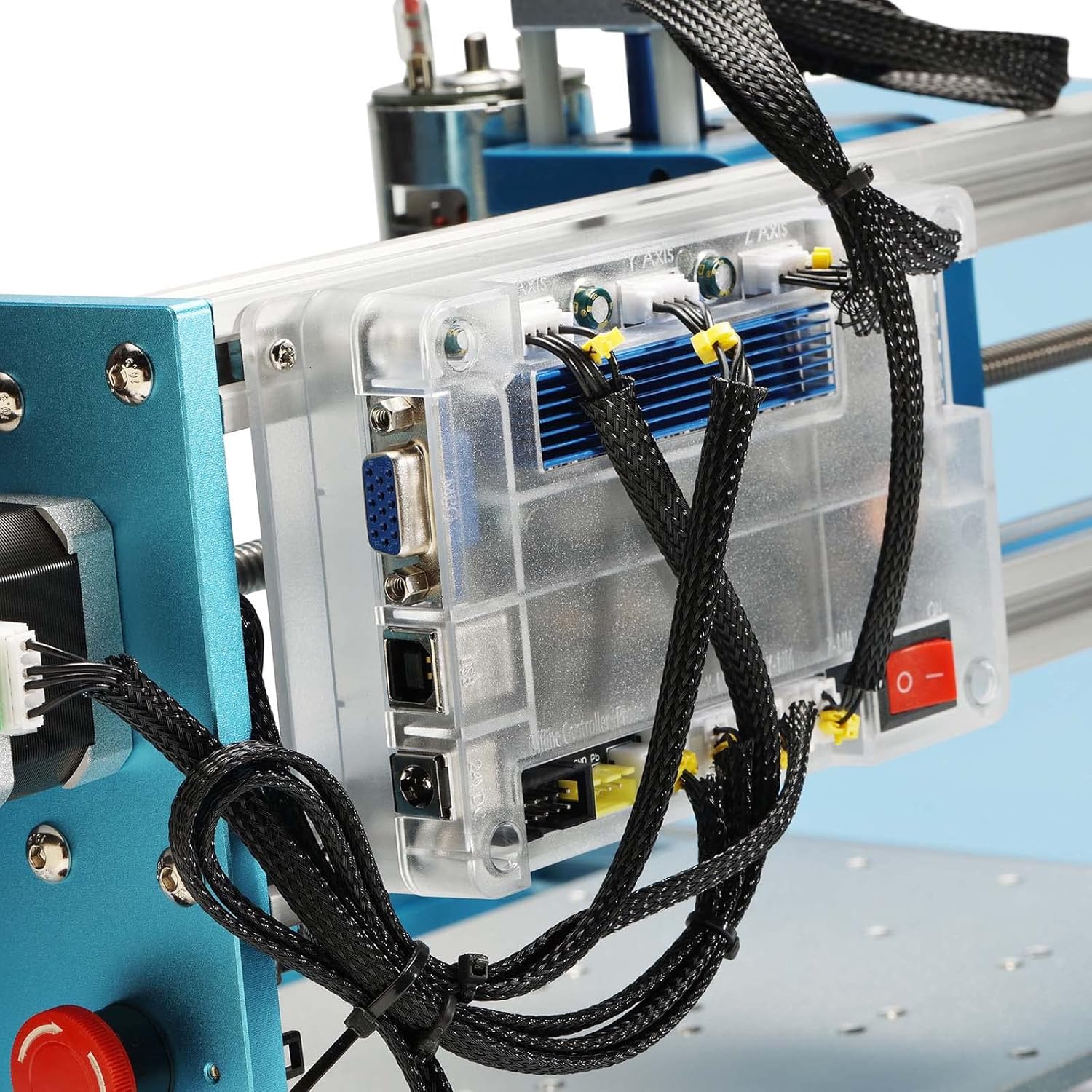 Genmitsu 3018-PROVer V2 Upgraded Desktop CNC Router Machine with GRBL Offline Control + CNC MDF Grid Spoilboard