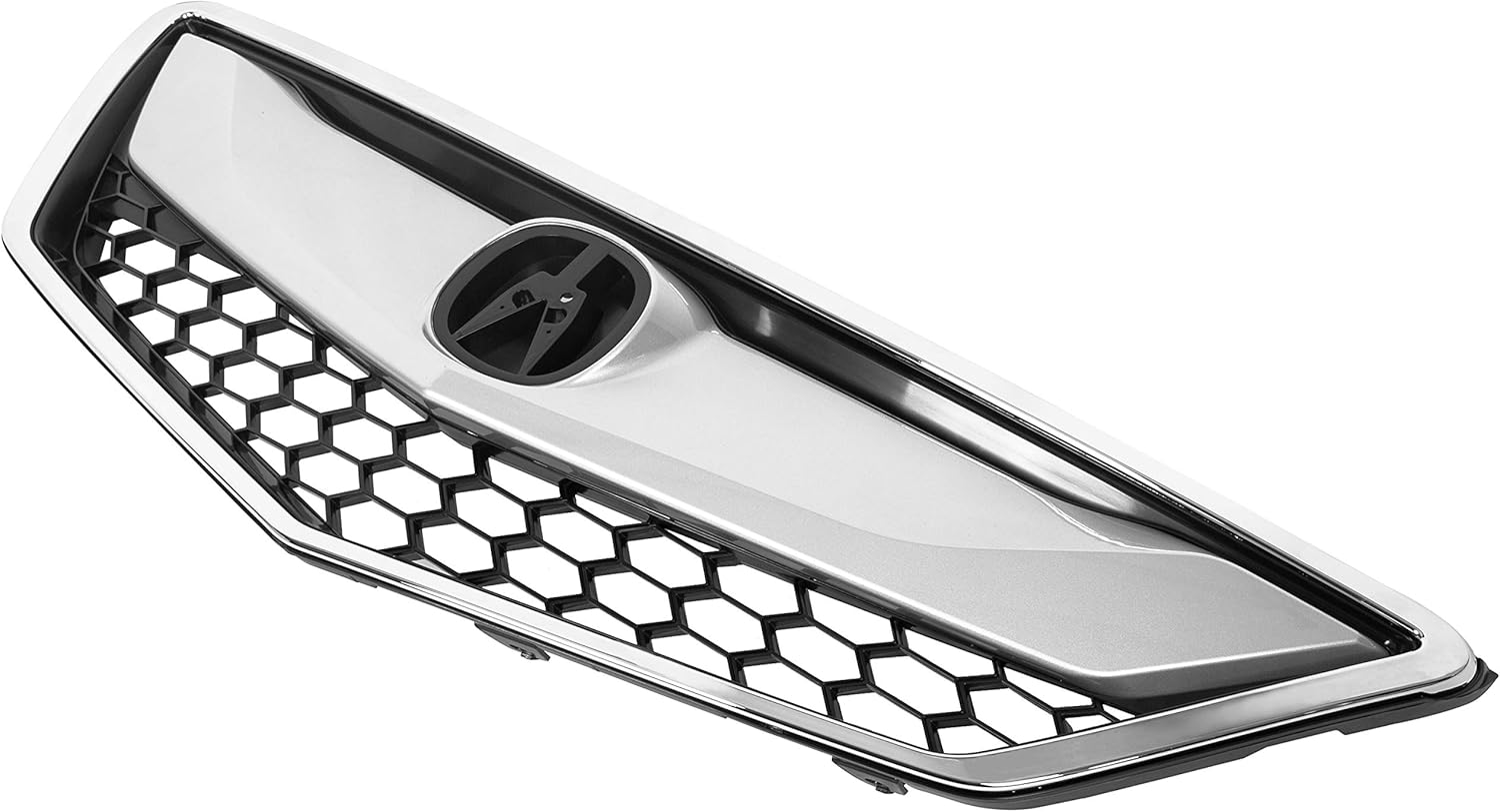 HECASA Front Grille Compatible With 2016-2018 Acura RDX Front Bumper Mesh Grille Cover Trim Replacement for AC1200128 71121TX4A51