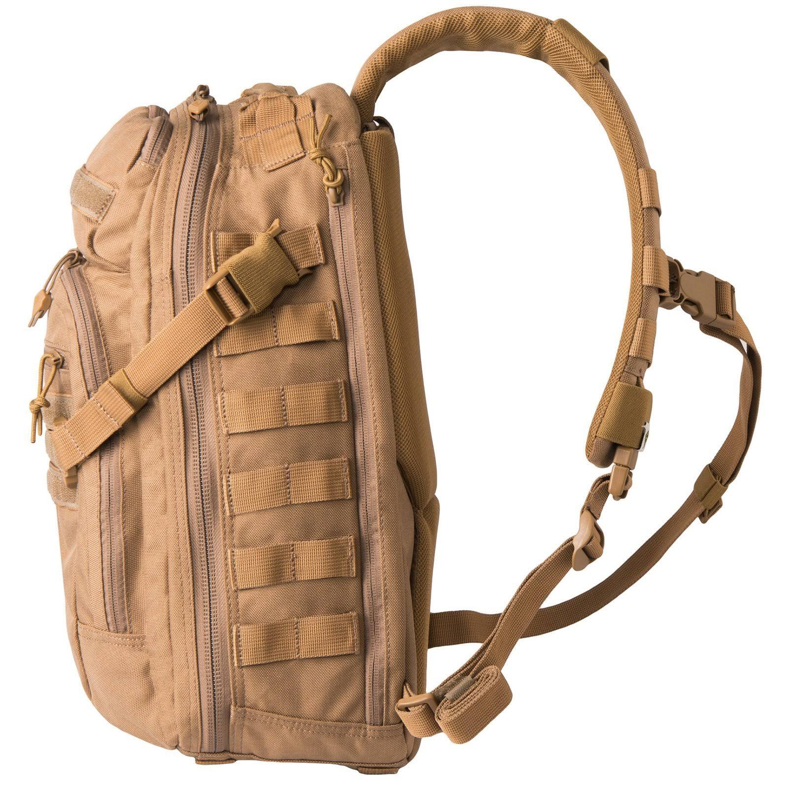First Tactical Crosshatch Sling Pack, Black