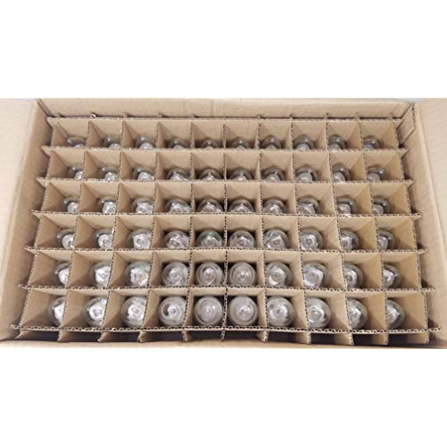 Simply Conserve L05CDL2700KC60 Light Bulbs, 5W (40w Equiv) Dimmable, Warm White, Quick Install 60-Count Contractor Pack Candelab