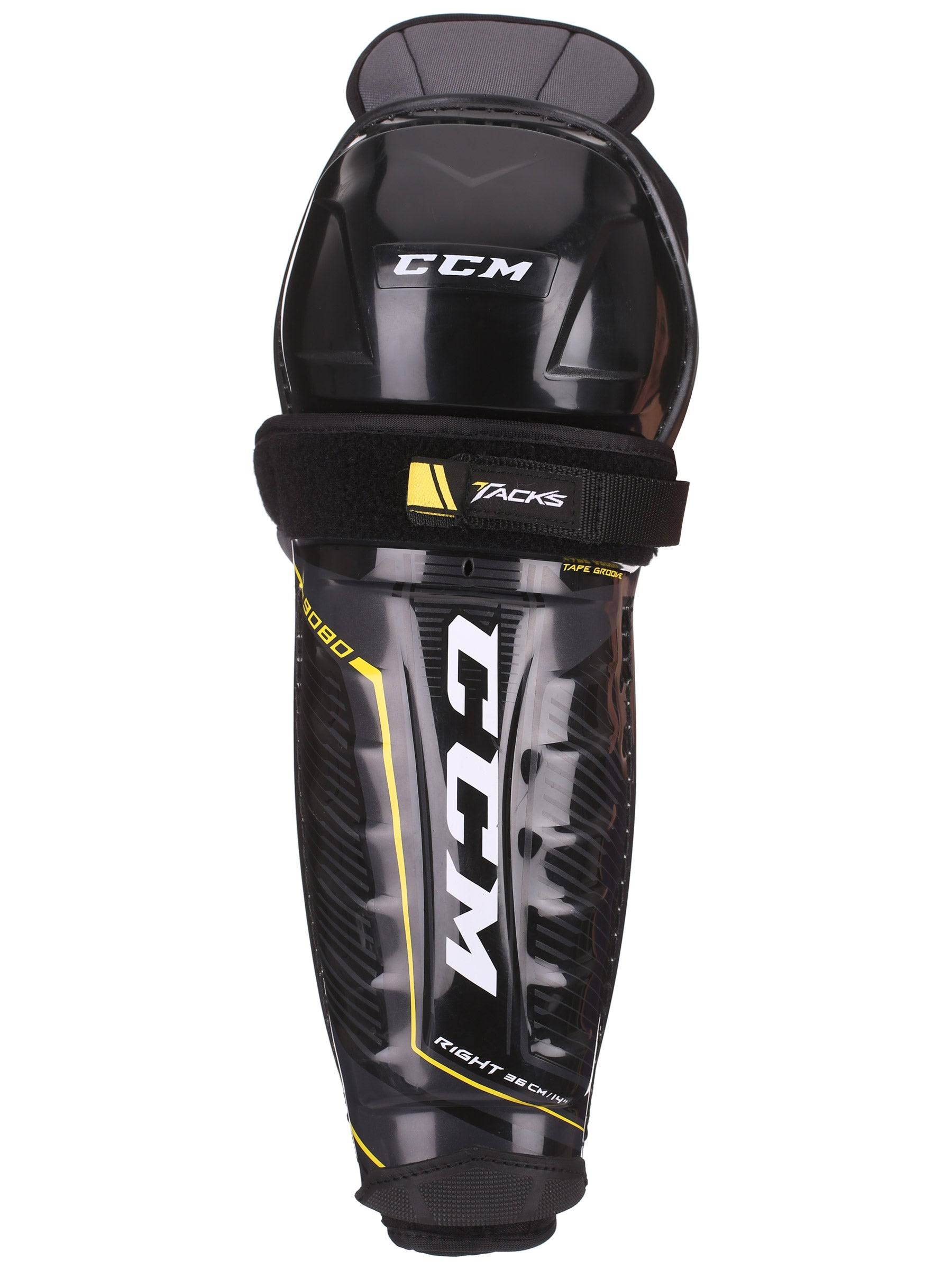 CCM Tacks 9080 Hockey Shin Guards - Senior - 14.0x22