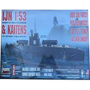 Lindberg IJN I-53 Giant Model Kit 1:72 Scale New Factory Sealed