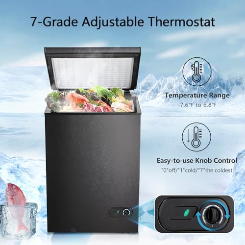 R.W.Flame Chest Freezer